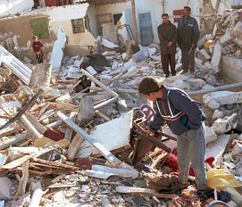 Häuserzerstörung in Rafah